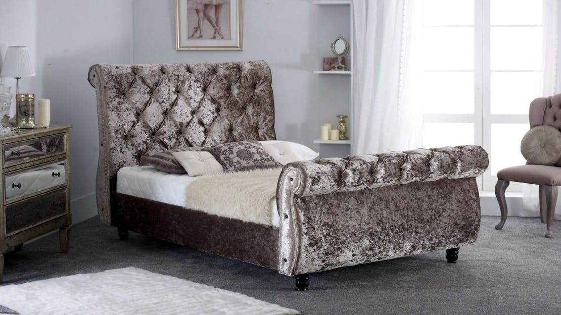 Grey beds | Spotlight on ottoman bed | sleigh bed and more
