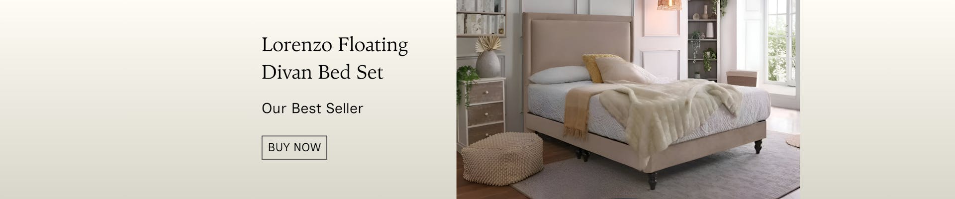 Lorenzo Floating Divan Bed Set
