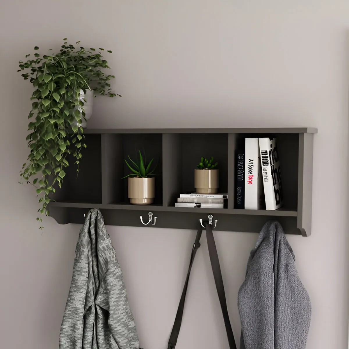 RS Kempton Wall Rack Grey