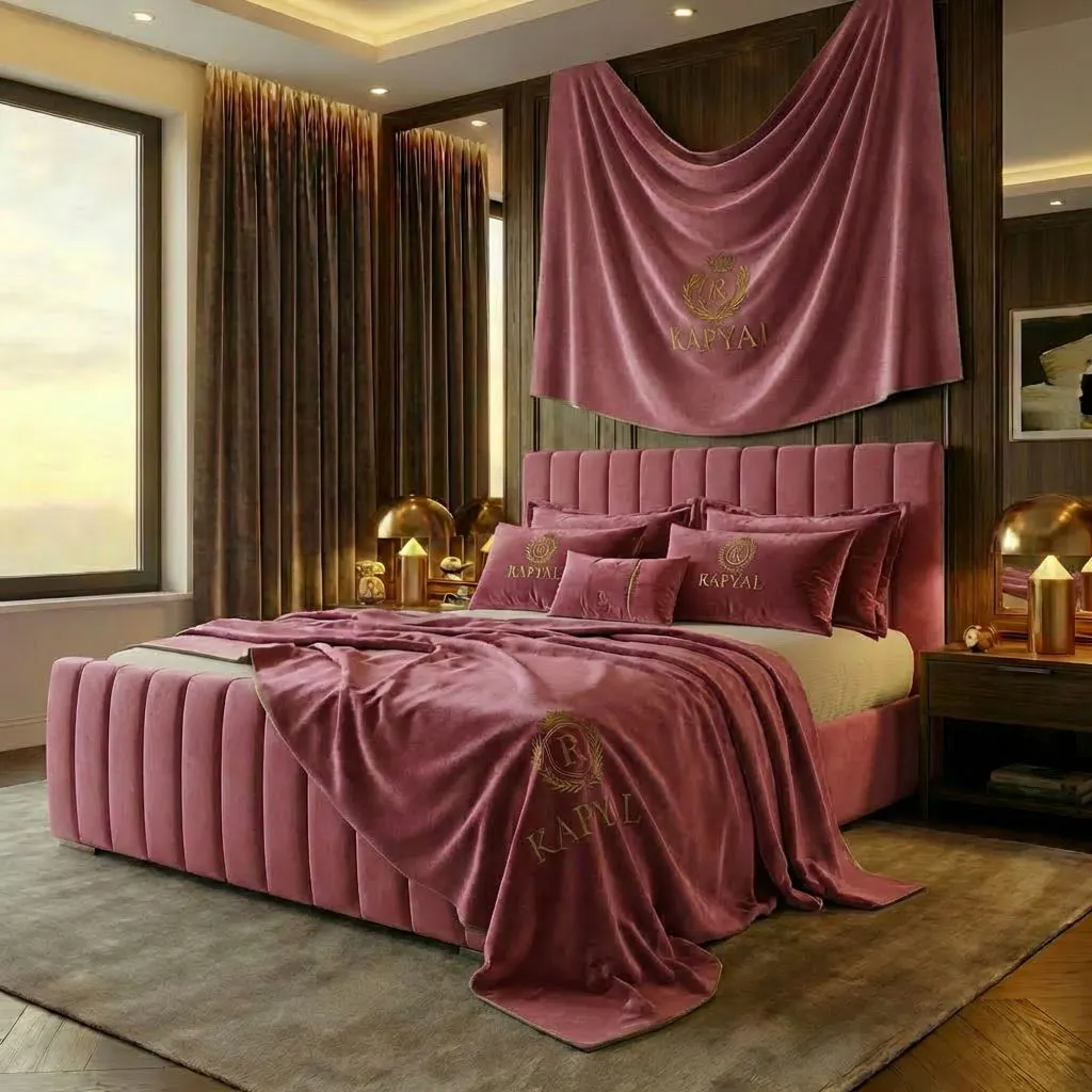 Ismere Rapyal Sleep Ismere Premium Velvet Bed Frame