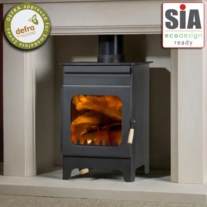 Burley Hollywell 5kW Wood Burning Stove with Catalytic Converter