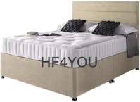 Rapyal Sleep Lila Divan Bed Set with 10" Ortho Mattress, 24" Matching Headboard and 2 Drawers