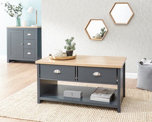 Rapyal Sleep Duke 2 Drawer Coffee Table