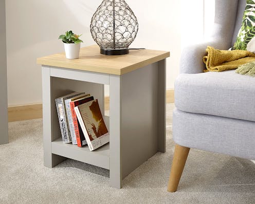 Rapyal Sleep Duke Side Table With Shelf