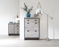 Rapyal Stores Rixos 2 Tier 1 Drawer Shoe Cabinet