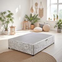 Rapyal Crushed Velvet Divan Base