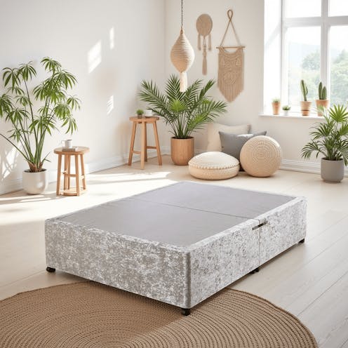 Rapyal Crushed Velvet Divan Base