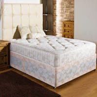 Hf4you Ortho Firm Quilted Damask Divan Bed With Mattress