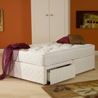 Hf4you Deluxe Oxford Open Spring Orthopaedic Divan Bed