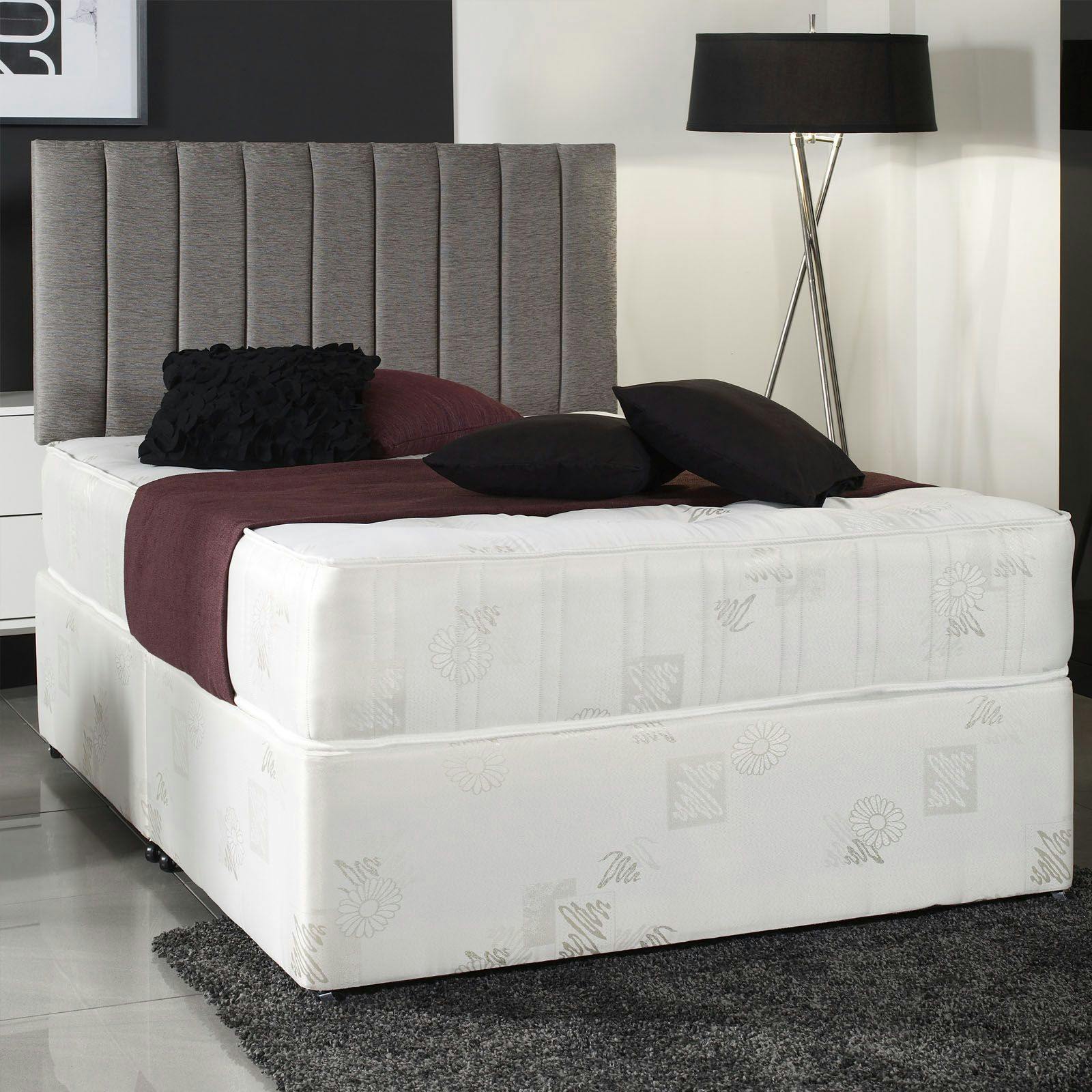 SALE Stone House Super Tuft Zip & Link Divan Bed