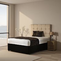 Rapyal Memory Foam Divan Bed Set With Mattress