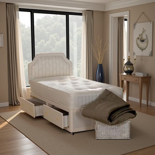 Rapyal Deluxe Chester Open Spring Divan Bed Set