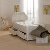 Hf4you Deluxe Chester Open Spring Divan Bed With Mattress