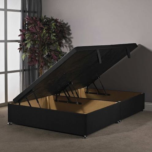 Hf4you Hf4you Side Opening Fabric Upholstered Divan Base