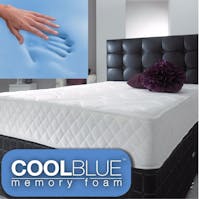 Hf4you Cool Blue Memory Foam Spring Mattress