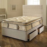 Hf4you Majestic Bed With Premium 3000 Spring Pillow Top Mattress