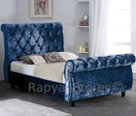 Rapyal Sleep Lamborg Crushed Velvet Bed Frame