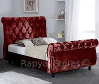 Rapyal Sleep Lamborg Crushed Velvet Bed Frame