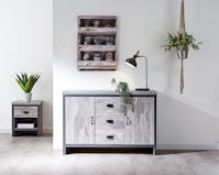 Rapyal Stores Boston 2 Door 3 Drawer Sideboard