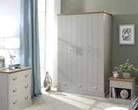 Rapyal Stores Kendal 3 Door 3 Drawer Wardrobe