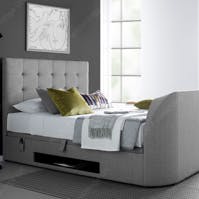 Kaydian Barnard Light Grey Ottoman TV Bed