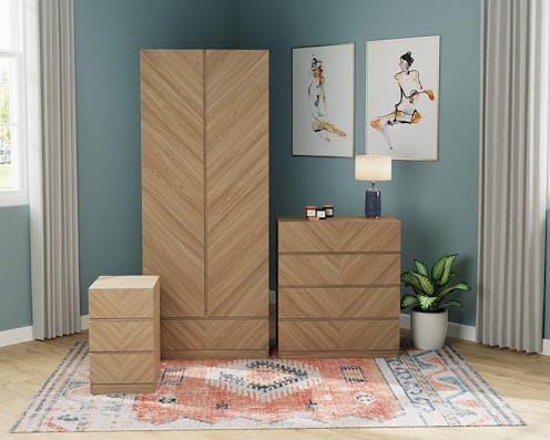 Rapyal Stores Catania 3 Piece Bedroom Set