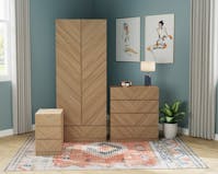 Rapyal Stores Catania 3 Piece Bedroom Set