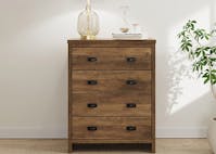 Rapyal Stores Boston 4 Drawer Chest Of Drawers
