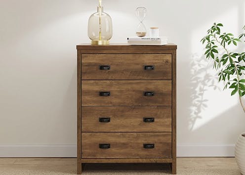 Rapyal Stores Boston 4 Drawer Chest Of Drawers