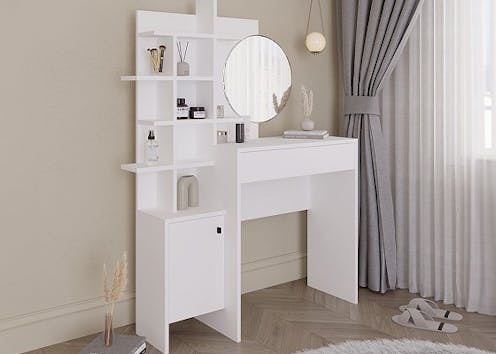 Rapyal Stores White Freyja Dressing Table