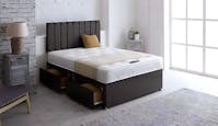 Ghost Beds Zidane Divan Bed Set 2 Drawers Same Side