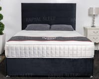 Hf4you Rapyal Sleep New Plush Lina Divan Bed Set + 10" Ortho Sensation Mattress + 24" Matching Headboard