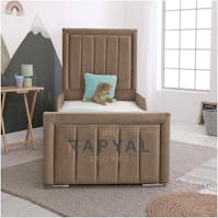 Rapyal Stores Plush Areal Single Kids Bed 2FT6/3FT With Mattress & Headboard