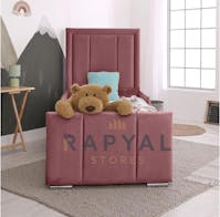 Rapyal Stores Plush Areal Single Kids Bed 2FT6/3FT With Mattress & Headboard