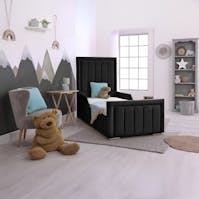 Rapyal Sleep Plush Areal Single Kids Bed 2FT6/3FT With Mattress & Headboard