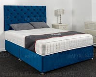 Hf4you New Havana Chester Divan Bed Set + 10" Ortho Sensation Mattress + 24" Matching Headboard