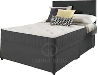 Ghost Beds Serene Divan Bed Set + 10" Matching Orthopaedic Mattress + 20" Free Headboard