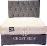 Ghost Beds Nina Plush Velvet Divan Bed with mattress and 24" matching  headboard