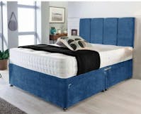 Ghost Beds GHOST BEDS Arya Plush Divan Bed Set with 10" Mattress and 24" Matching Headboard *Storage Available