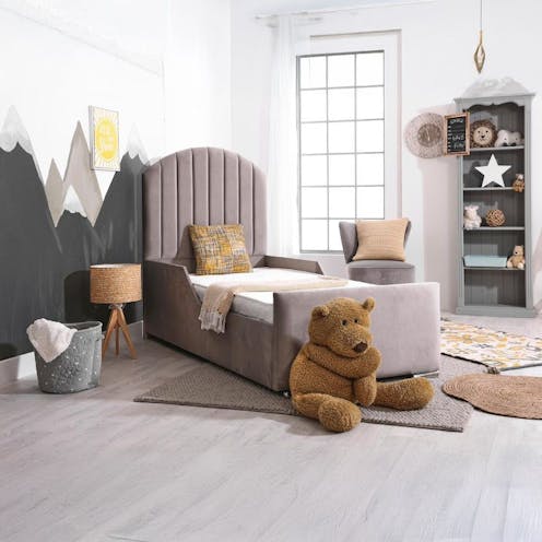 Rapyal Sleep Plush Ivy Single Kids Bed 2FT6/3FT With Mattress & Headboard