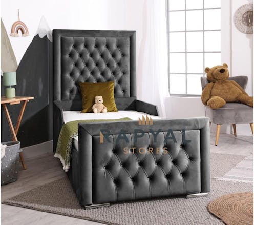 Rapyal Stores Plush Angel Single Kids Bed 2FT6/3FT With Mattress & Headboard [duplicate]