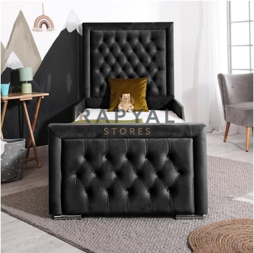 Rapyal Stores Plush Angel Single Kids Bed 2FT6/3FT With Mattress & Headboard [duplicate]