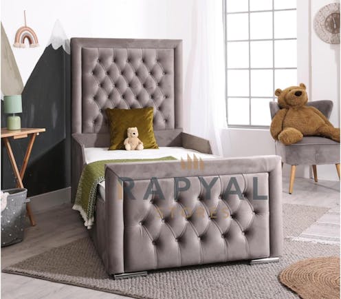 Rapyal Stores Plush Angel Single Kids Bed 2FT6/3FT With Mattress & Headboard [duplicate]