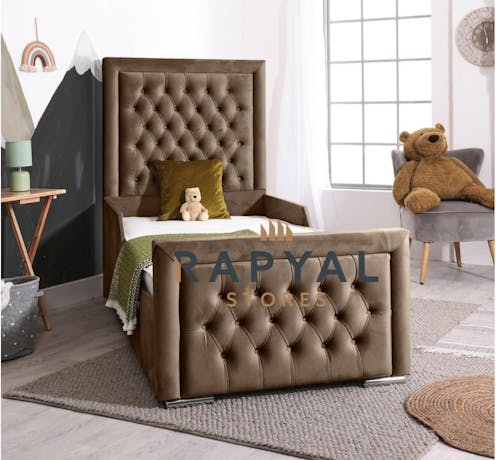 Rapyal Stores Plush Angel Single Kids Bed 2FT6/3FT With Mattress & Headboard [duplicate]