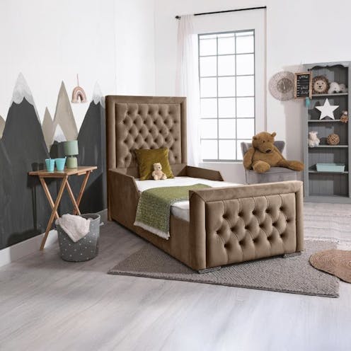 Rapyal Sleep Angel Single Kids Bed 2FT6/3FT With Mattress & Headboard