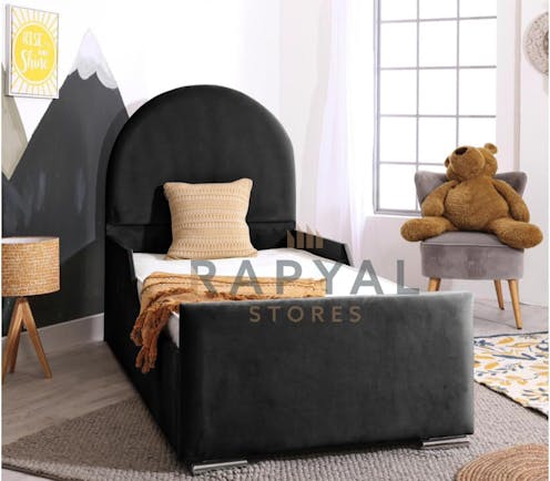 Rapyal Stores Plush Willow Single Kids Bed 2FT6/3FT With Mattress & Headboard [duplicate] [duplicate]
