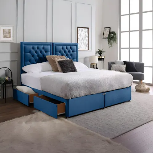 Rapyal Sleep Rio Chesterfield Zip & Link Divan Bed