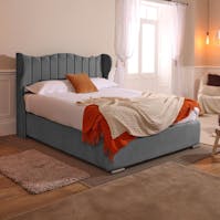 Rapyal Sleep Amalfi Ottoman Storage Plush Bed Frame