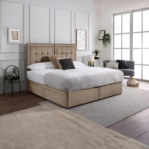 Rapyal Sleep Rio Cuba Zip & Link Divan Bed