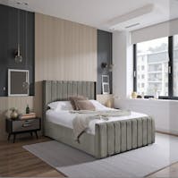 Rapyal Sleep Malta Plush Ottoman Storage Bed Frame